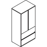 Lacasse Concept 400e Storage Unit with Lateral File