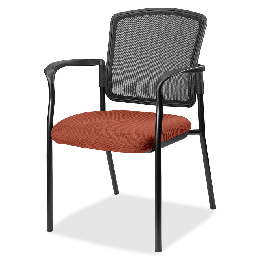 Lorell Guest Meshbackblack Frame Chair