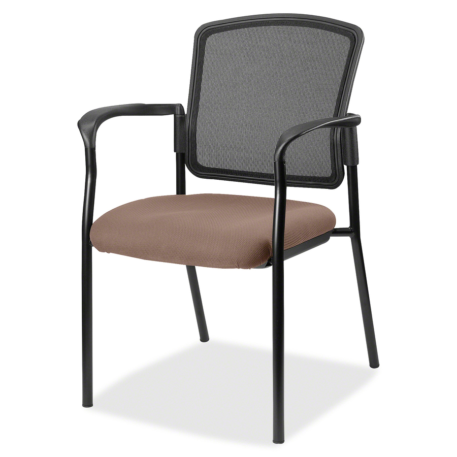 Lorell Guest Meshbackblack Frame Chair