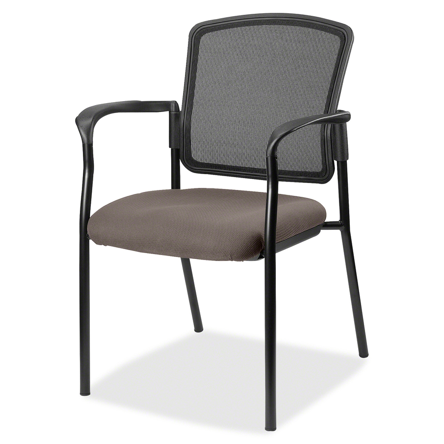 Lorell Guest Meshbackblack Frame Chair