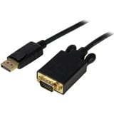 StarTech.com 10 ft DisplayPort to VGA Adapter Converter Cable - DP to VGA 1920x1200 - Black