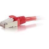 C2g-14ft Cat6 Snagless Shielded (Stp) Network Patch Cable - Red