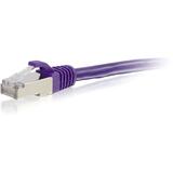 C2g-1ft Cat6 Snagless Shielded (Stp) Network Patch Cable - Purple