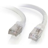 C2g 7ft Cat6 Snagless Shielded (Stp) Network Patch Cable - White
