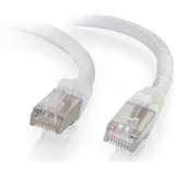 C2g-30ft Cat6 Snagless Shielded (Stp) Network Patch Cable - White