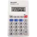 Sharp Calculators El-240sab 8-Digit Handheld Calculator