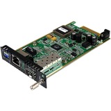 Startechcom Gigabit Ethernet Fiber Media Converter Card Module with Open Sfp Slot