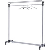 Alba Upper Shelf Double-Sided Garment Rack