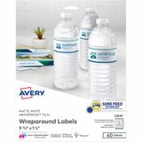 Avery&Reg Durable Waterproof Labels 125 X 975 40 Total