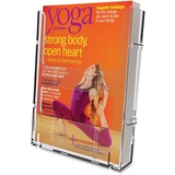 Deflecto Lit Loc Interlocking Magazine Display