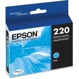 Epson Durabrite Ultra 220 Original Standard Yield Inkjet Ink Cartridge - Cyan - 1 Each