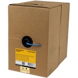 Startechcom 500 Ft Roll of Blue Plenum Cmp Cat5e Solid Utp Bulk Cable