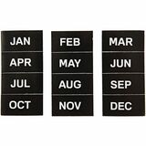 Mastervision Magnetic Monthly Calendar Characters