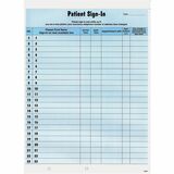 Tabbies Patient Sign-in Label Forms