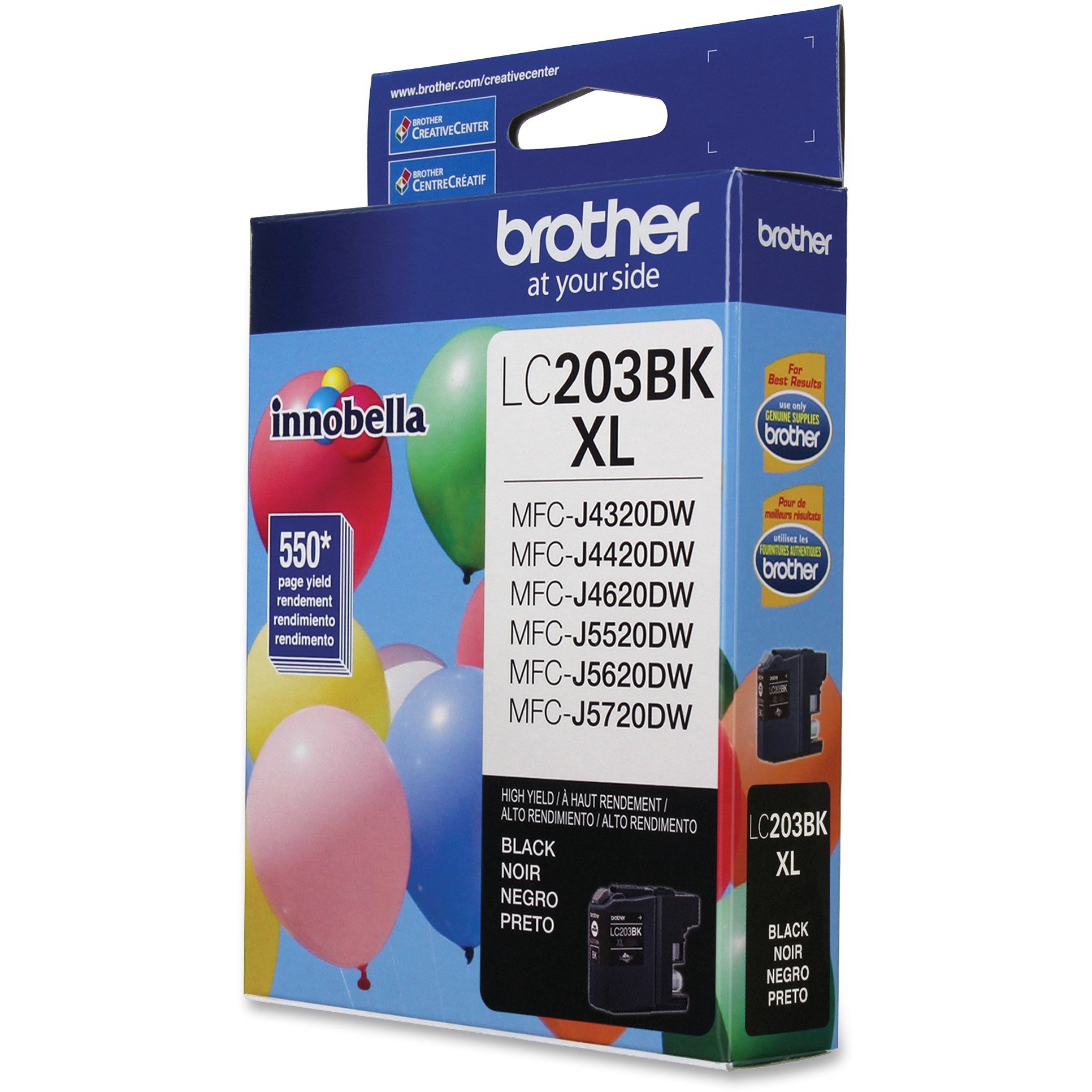 Brother Genuine Innobella Lc203bk High Yield Black Ink Cartridge