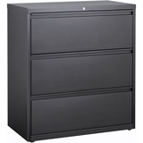 Lorell Hanging File Drawer Charcoal Lateral Files