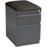 Lorell Seat Cushion Top Mobile File Pedestal File - 2-Drawer