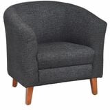Lorell Fabric Club Armchair