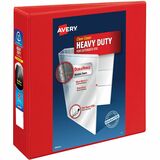 Avery&Reg Heavy-Duty View Red 3 Binder (79325)