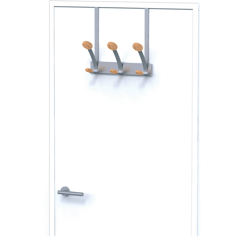 Alba Double Wooden Wall Coat Hook