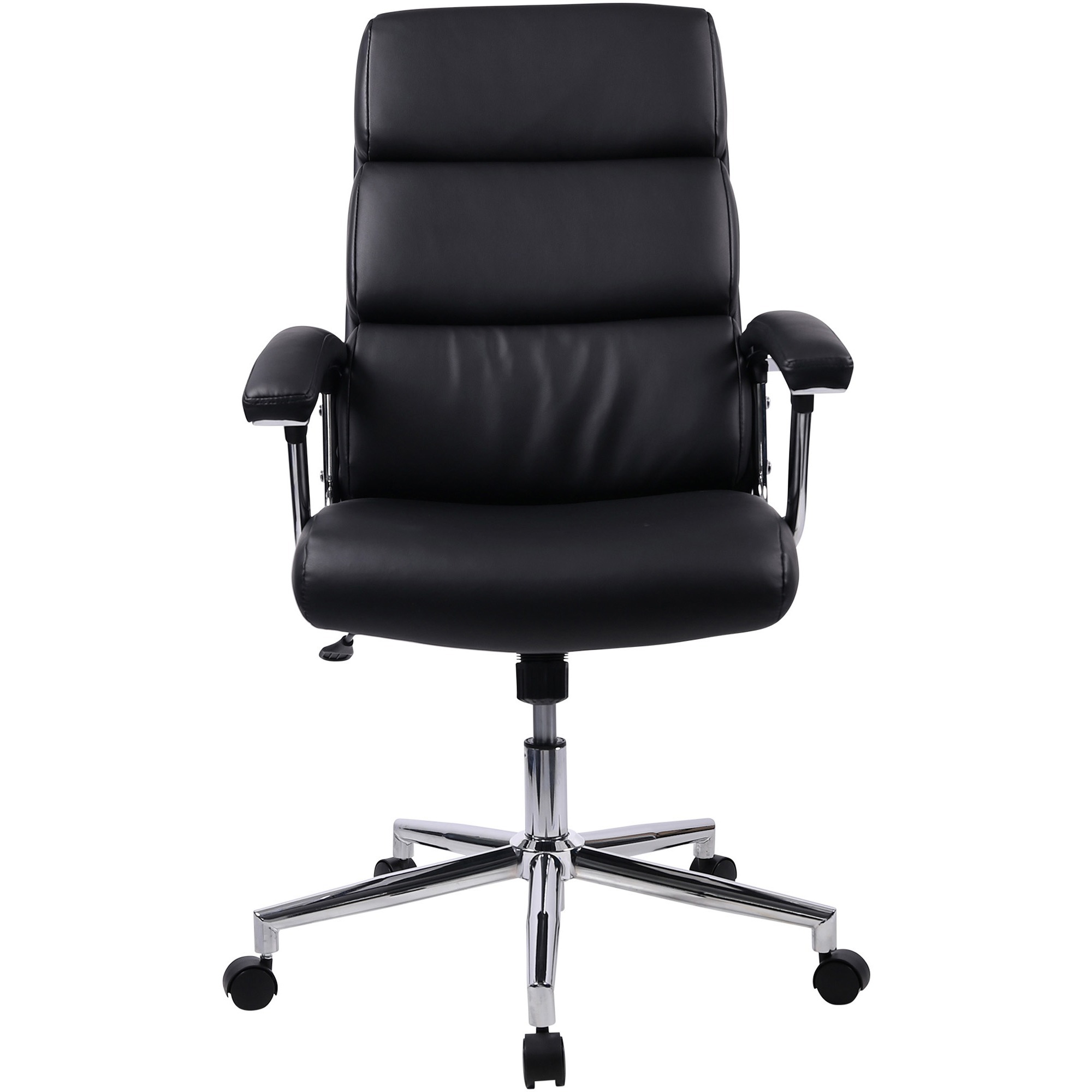 Lorell Leather High-Back Chair