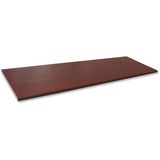 Lorell Mahogany Laminate Credenza Storage Top