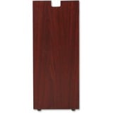 Lorell Mahogany Laminate Credenza Leg