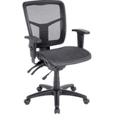 Lorell Mid-Back Swivel Mesh Chair