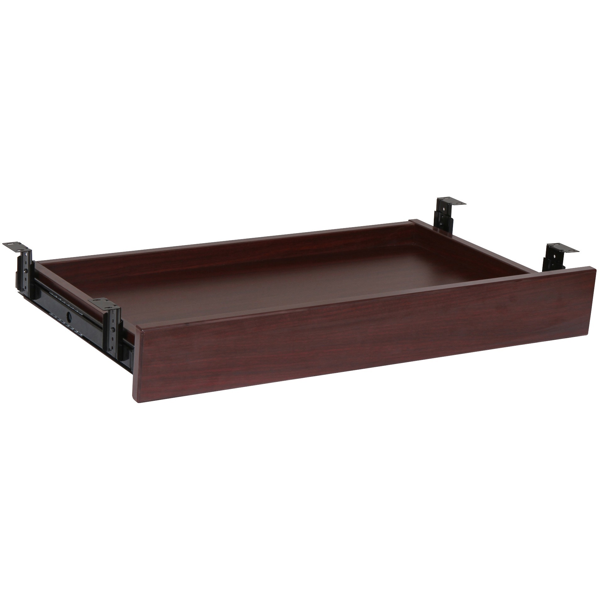 Lorell Mahogany Laminate Universal Center Drawer