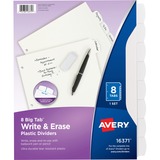 Avery&Reg Big Tab Write & Erase Dividers