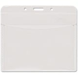 Advantus Pvc-Free Horizontal Badge Holder