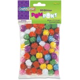 Creativity Street 12 Glitter Pompons