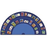 Carpets for Kids Readingthe Book Semi-Circle Rug