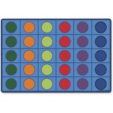 Carpets for Kids Color Seating Circles Rug