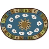 Carpets for Kids Sunny Day Learnplay Oval Rug