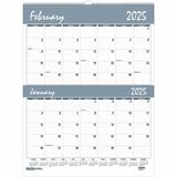 House of Doolittle Bar Harbor Bluegray 2-Month Wall Calendar