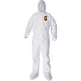 Kleenguard A40 Coveralls - Zipper Front Elastic Wrists Ankles Hood & Boots
