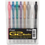 Pilot G2 Metallics 7mm Point Ink Pens