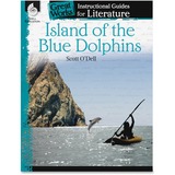 Shell Education Island of the Blue Dolphins Literature Guide Printed Book by Scott Odell