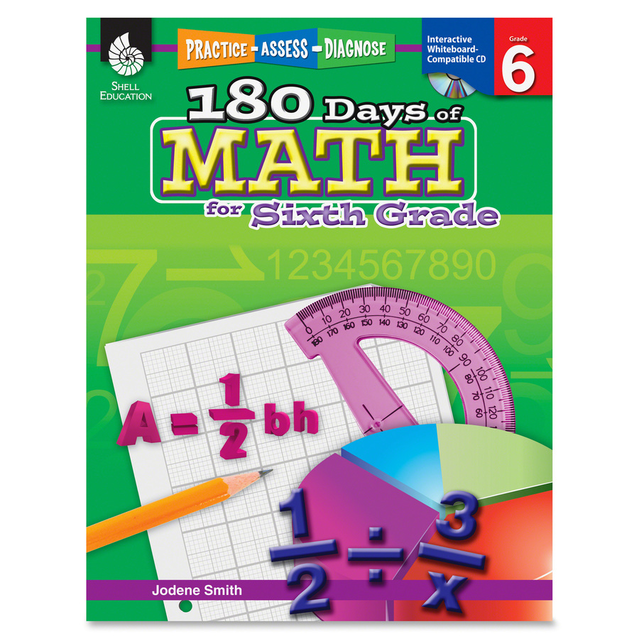 Shell Education Education 18 Days of Math for 6th Grade Book Printedelectronic Book by Jodene Smith