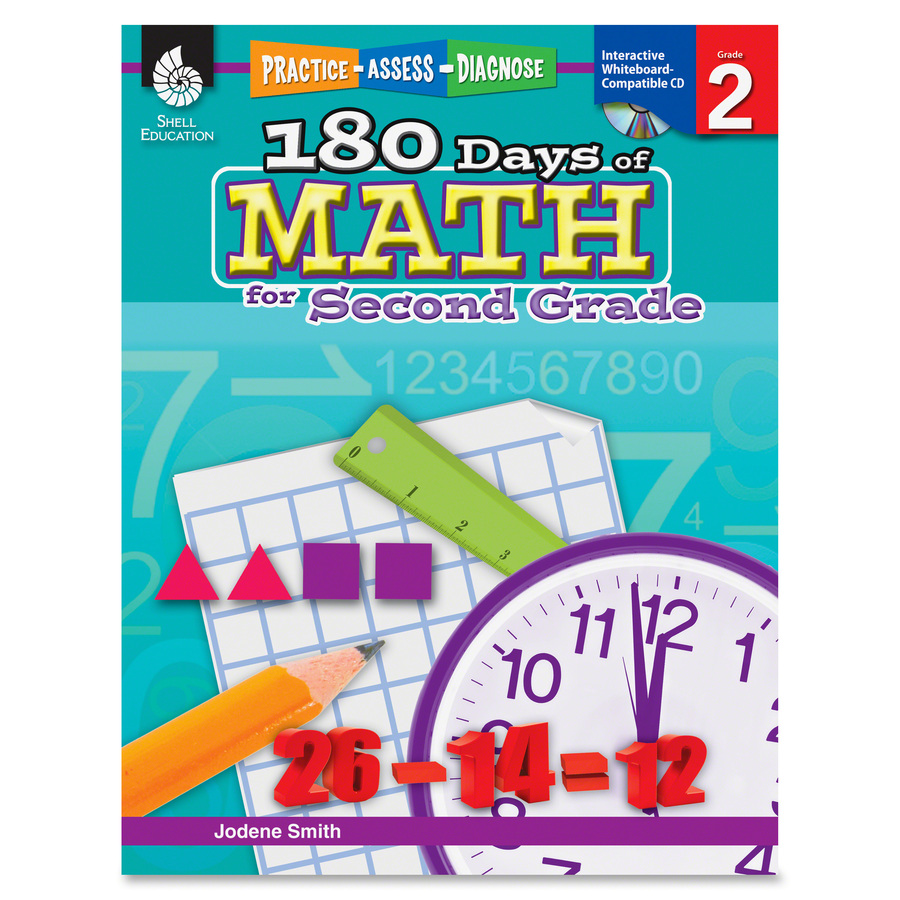 Shell Education Education 18 Days of Math for 2nd Grade Book Printedelectronic Book by Jodene Smith