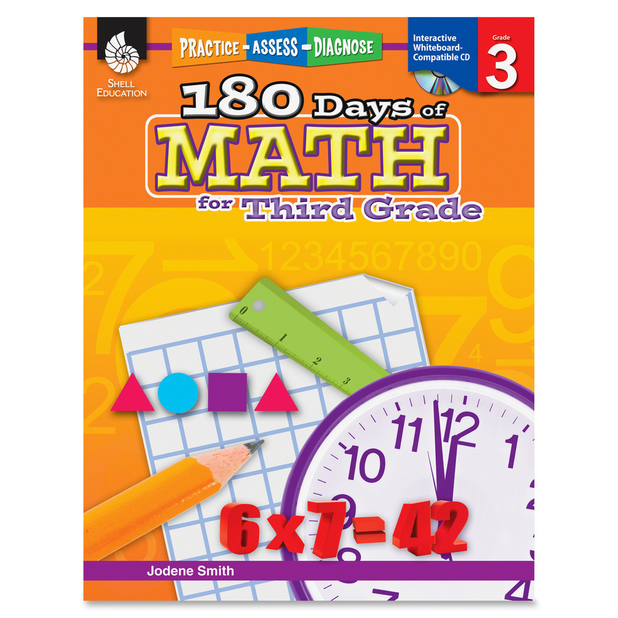 Shell Education Education 18 Days of Math for 3rd Grade Book Printedelectronic Book by Jodene Smith