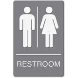 Headline Restroom Image Indoor Sign
