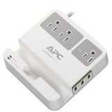 Apc by Schneider Electric Essential Surgearrest 3 Outlets 3 Usb Charging Ports 120v