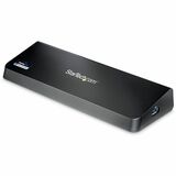 Startechcom Usb 30 Docking Station - Windows Macos Compatible - Supports Dual Displays Hdmi Displayport or 4k Ultra Hd on a Single Monitor - Usb3dockhdpc