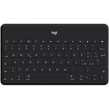 Keys-to-Go Super-Slim and Super-Light Bluetooth Keyboard for Iphone Ipad and Apple Tv - Black