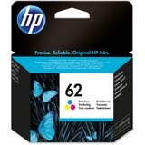 Hp 62 (C2p06an) Original Inkjet Ink Cartridge - Cyan Magenta Yellow - 1 Each