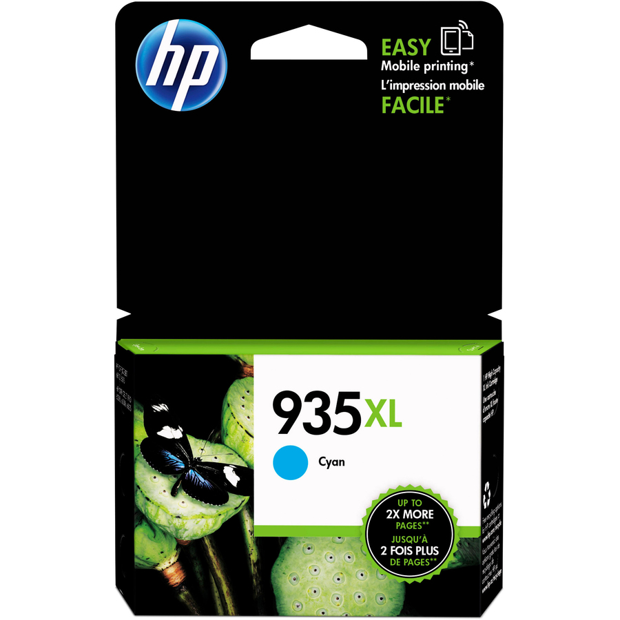 Hp 935xl (C2p24an) Original High Yield Inkjet Ink Cartridge - Cyan - 1 Each
