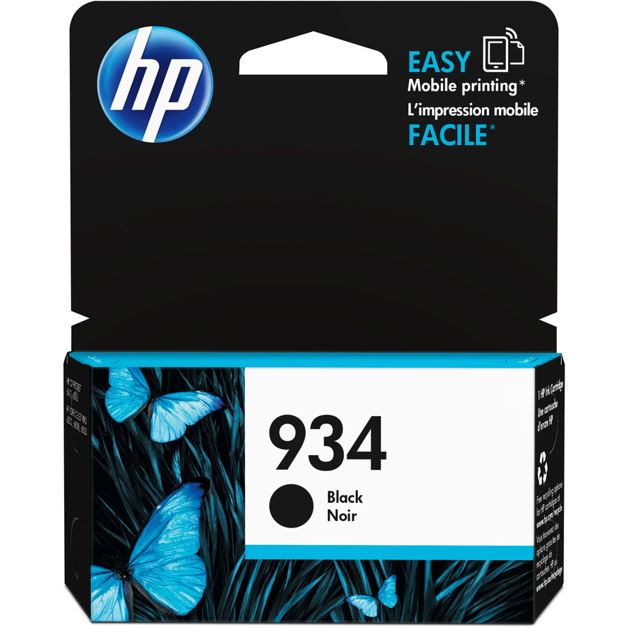 Hp 934 (C2p19an) Original Inkjet Ink Cartridge - Black - 1 Each