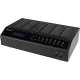 StarTech.com USB 3.0 / eSATA 6-Bay Hard Drive Duplicator Dock - 1:5 HDD/SSD Cloner and Eraser